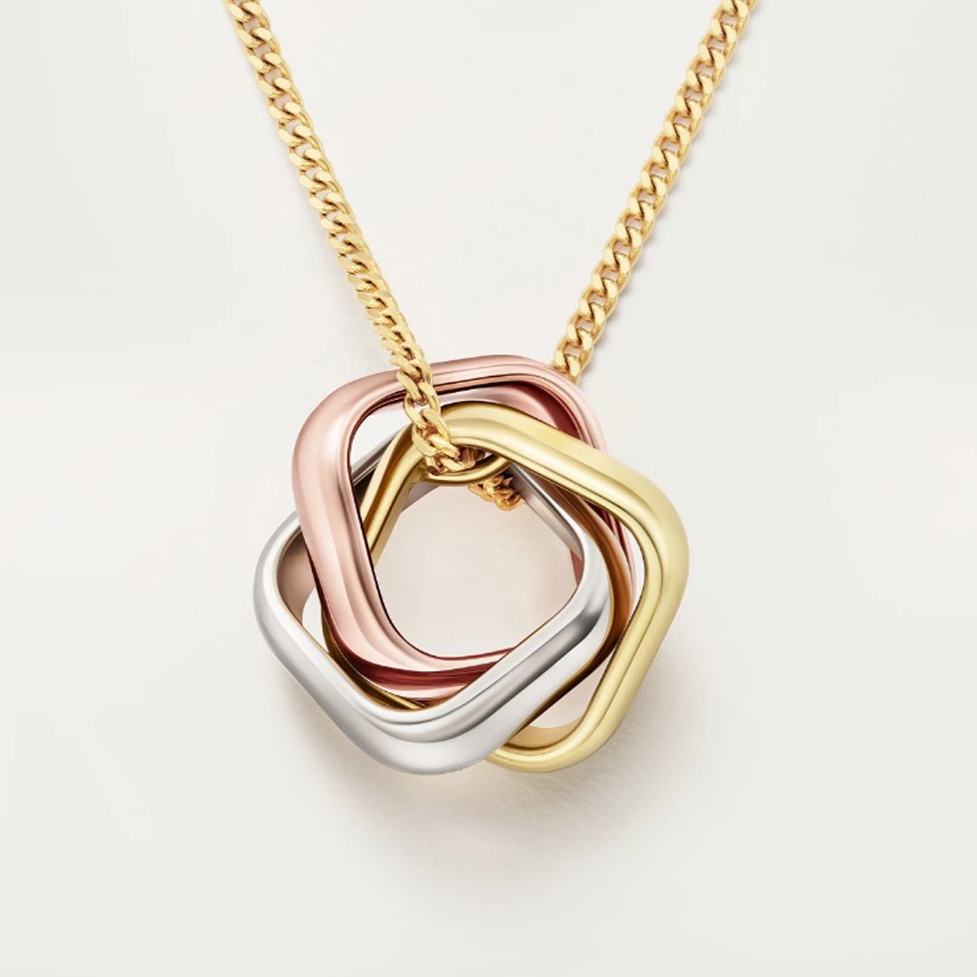 Trinity Lovisa | Elegant Halsband i Guld