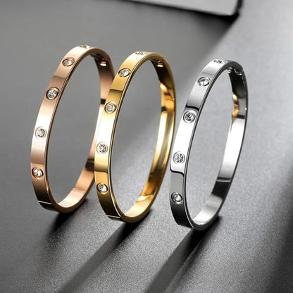 Silver Evighet | Diamantarmband