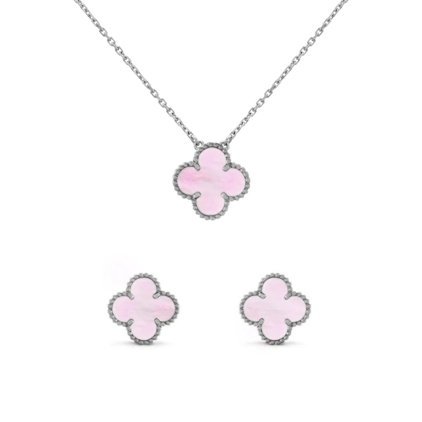 Silver Pink | Klöverset