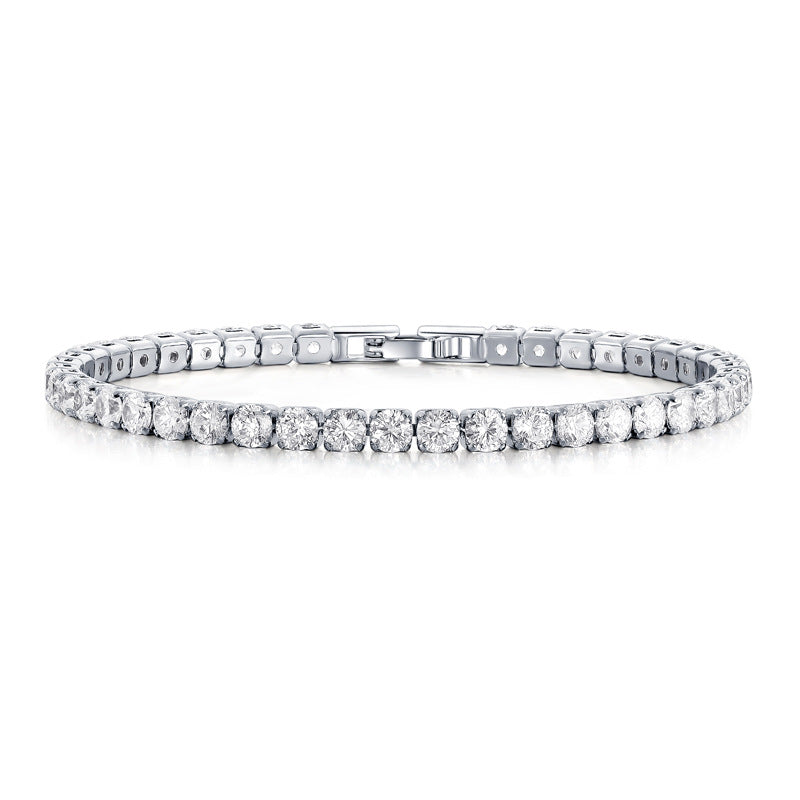 Silver Glans | Tennisarmband