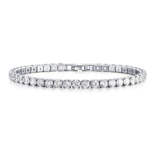 Silver Glans | Tennisarmband