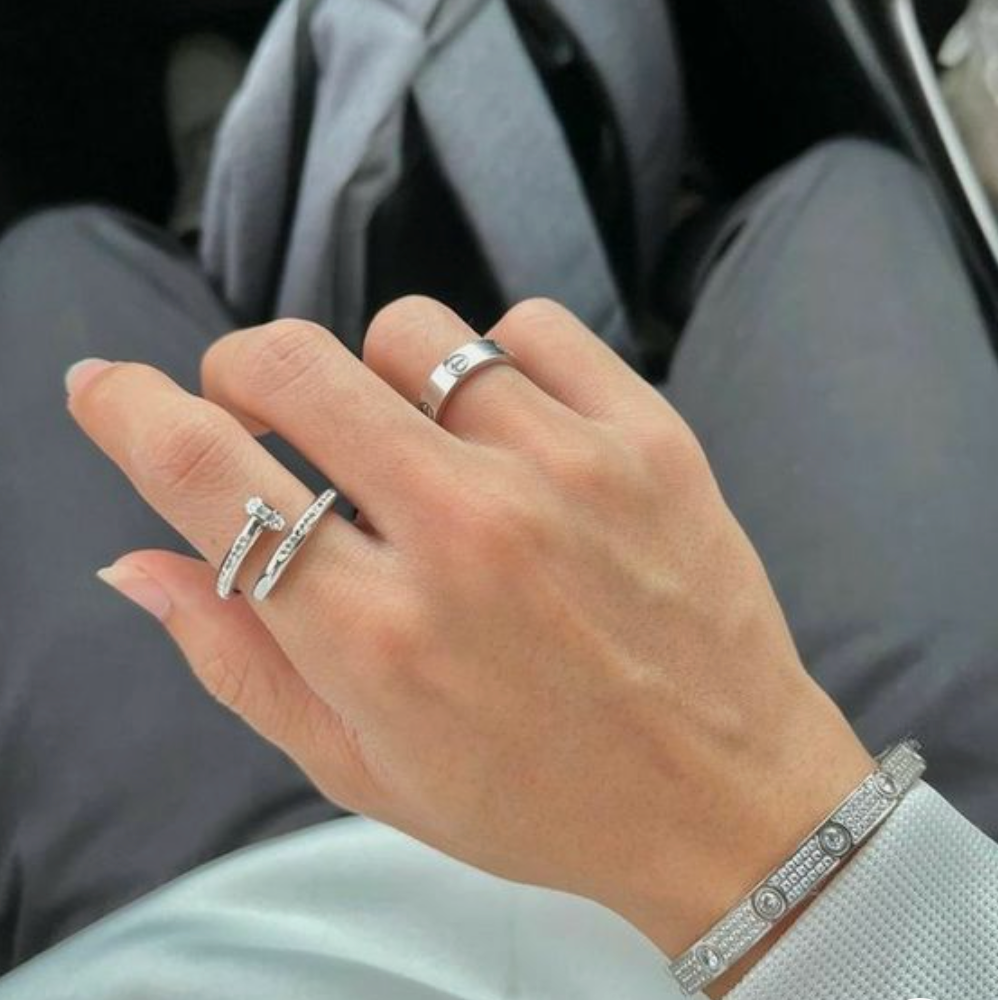 Silver Evighet | Zirkonarmband