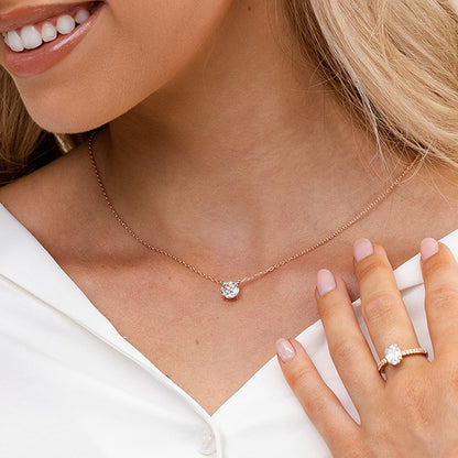 Golden Solitaire | Halsband