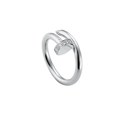 Silver Lyster | Diamantring